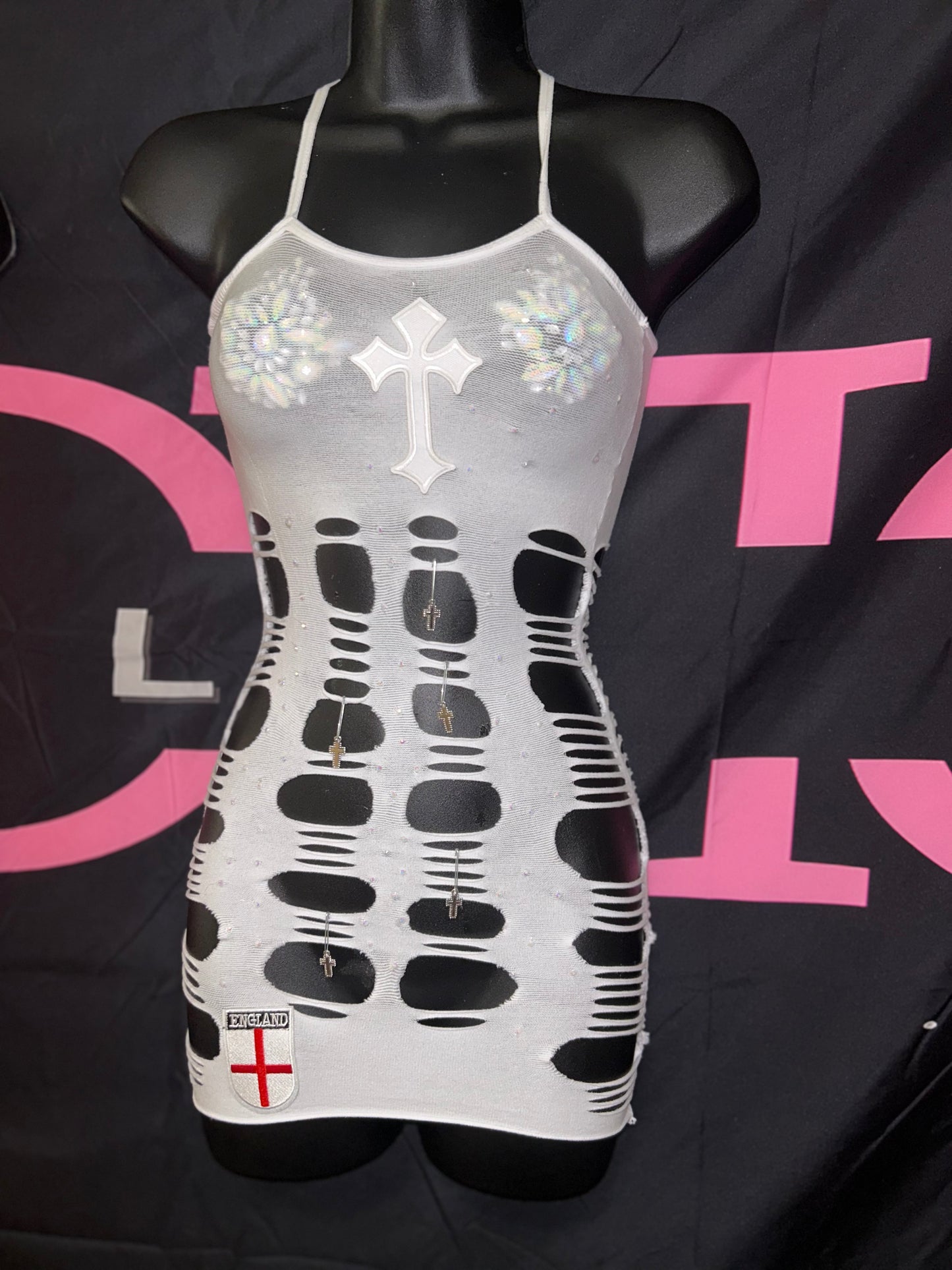 Spaghetti Strap-Double Cross dress