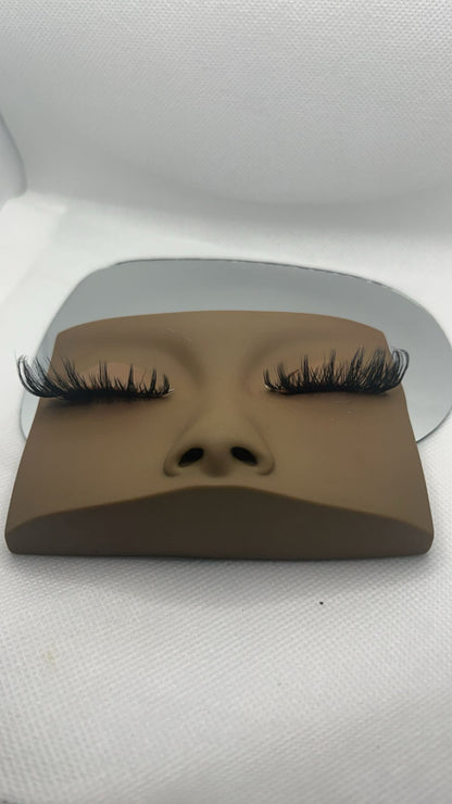 Exotic Lash- Tempted Lash Strip Extensions 22mm Cateye